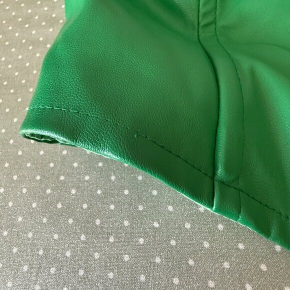 Women's 6 Princess Polly Jessica pu bustier Faux Leather in Green - Picture 11 of 12